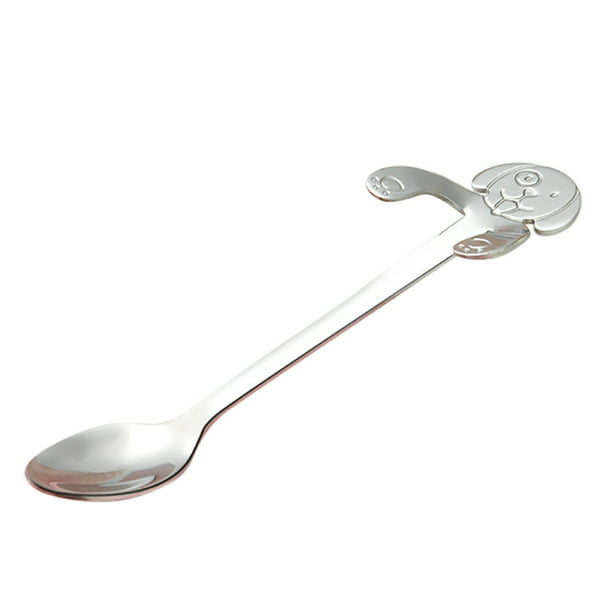 Cute Cat Spoon Long Handle Spoons Flatware Drinking Tools Kitchen Home Gadget UK